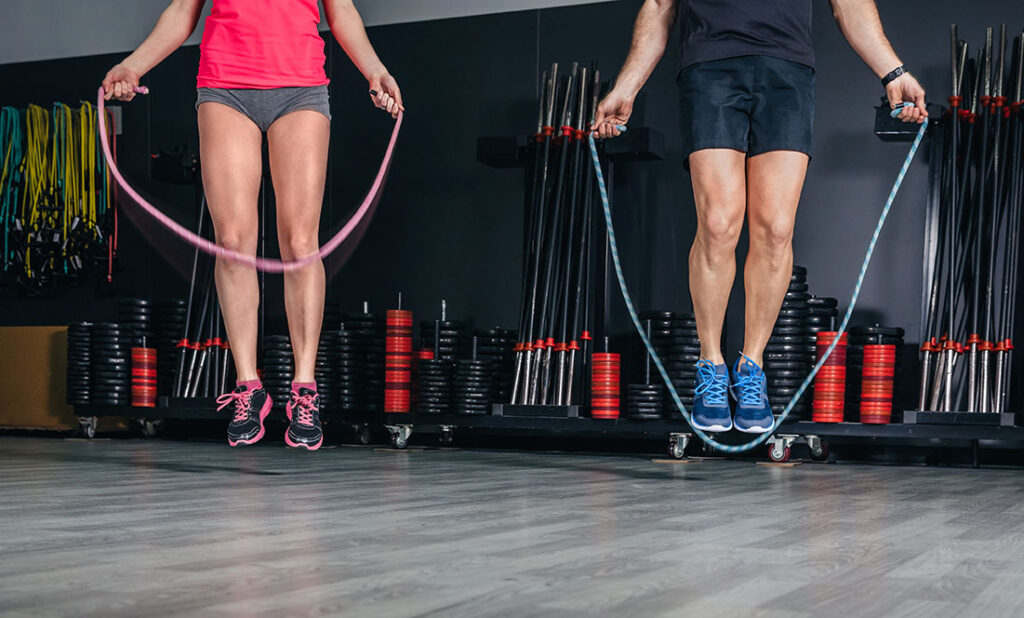Fit Control groepsles rope hitt. Fitness te Kuurne